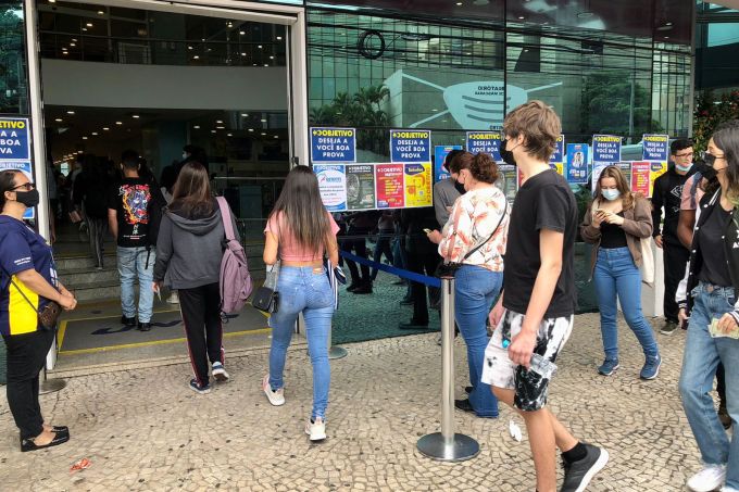 Entrada do Enem 2021