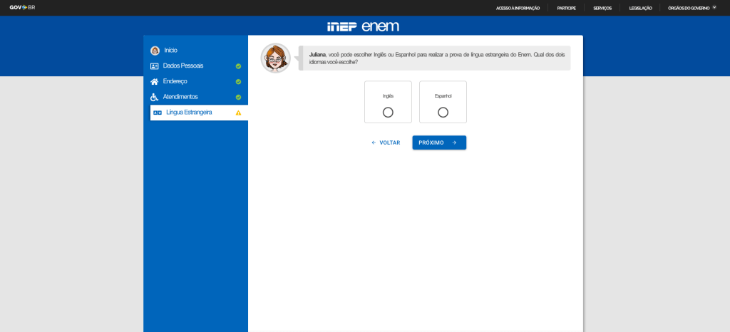 Screen Shot 2022-05-10 at 10.42.49 AM Print do site do Inep
