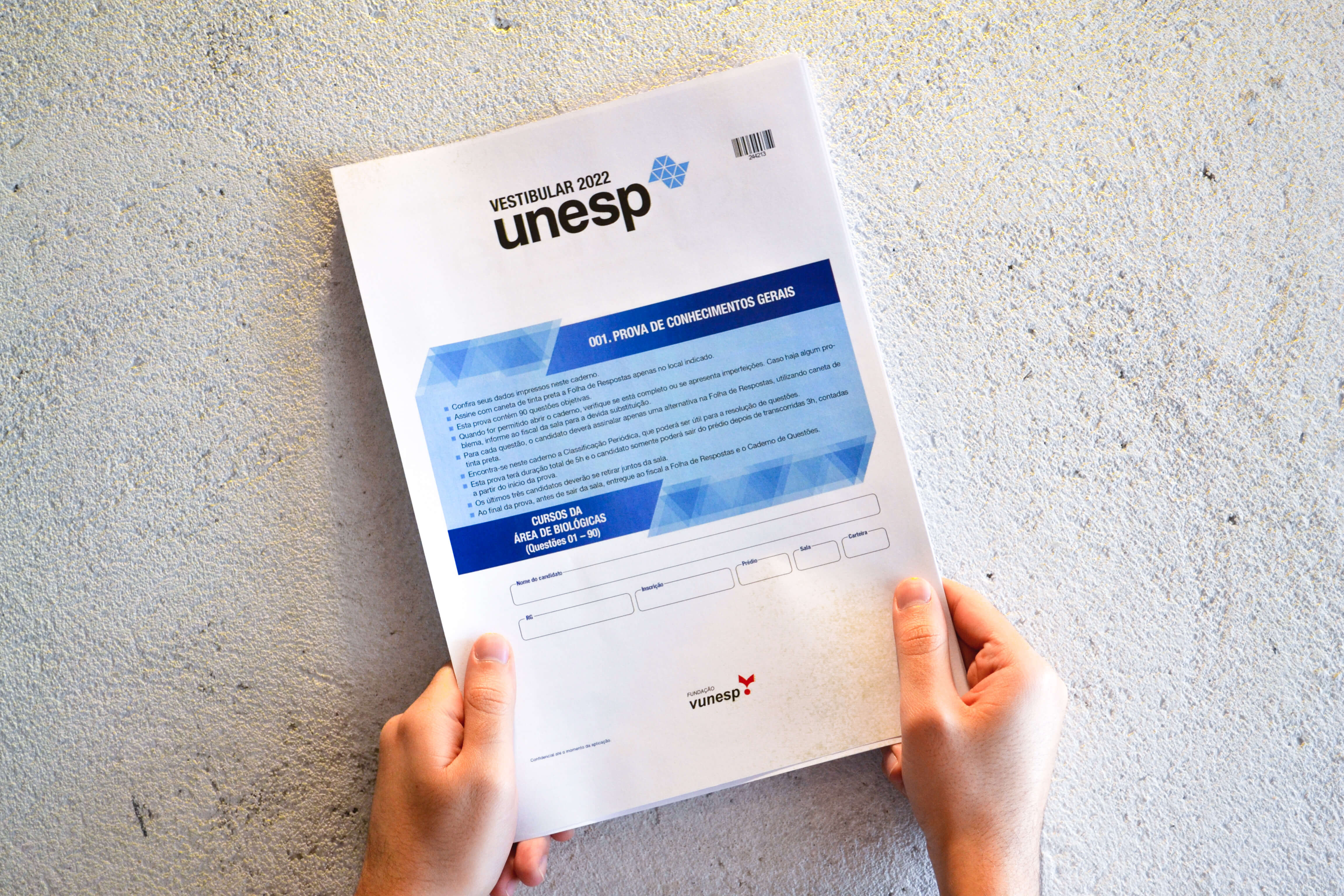 Inscrições para vestibular Unesp 2026 já estão abertas