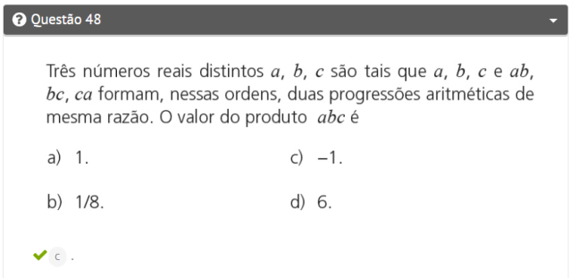 questão de matemática