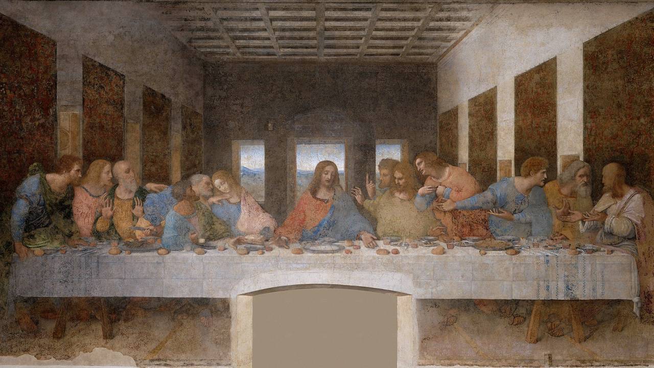 a última ceia de leonardo da vinci