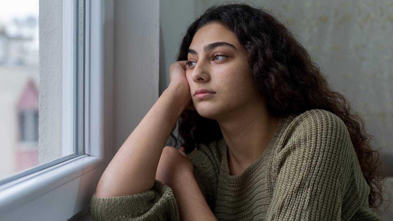 adolescente deprimida