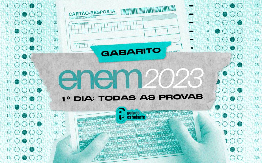 Gabarito Enem 2023: saiu a correção extraoficial do primeiro dia