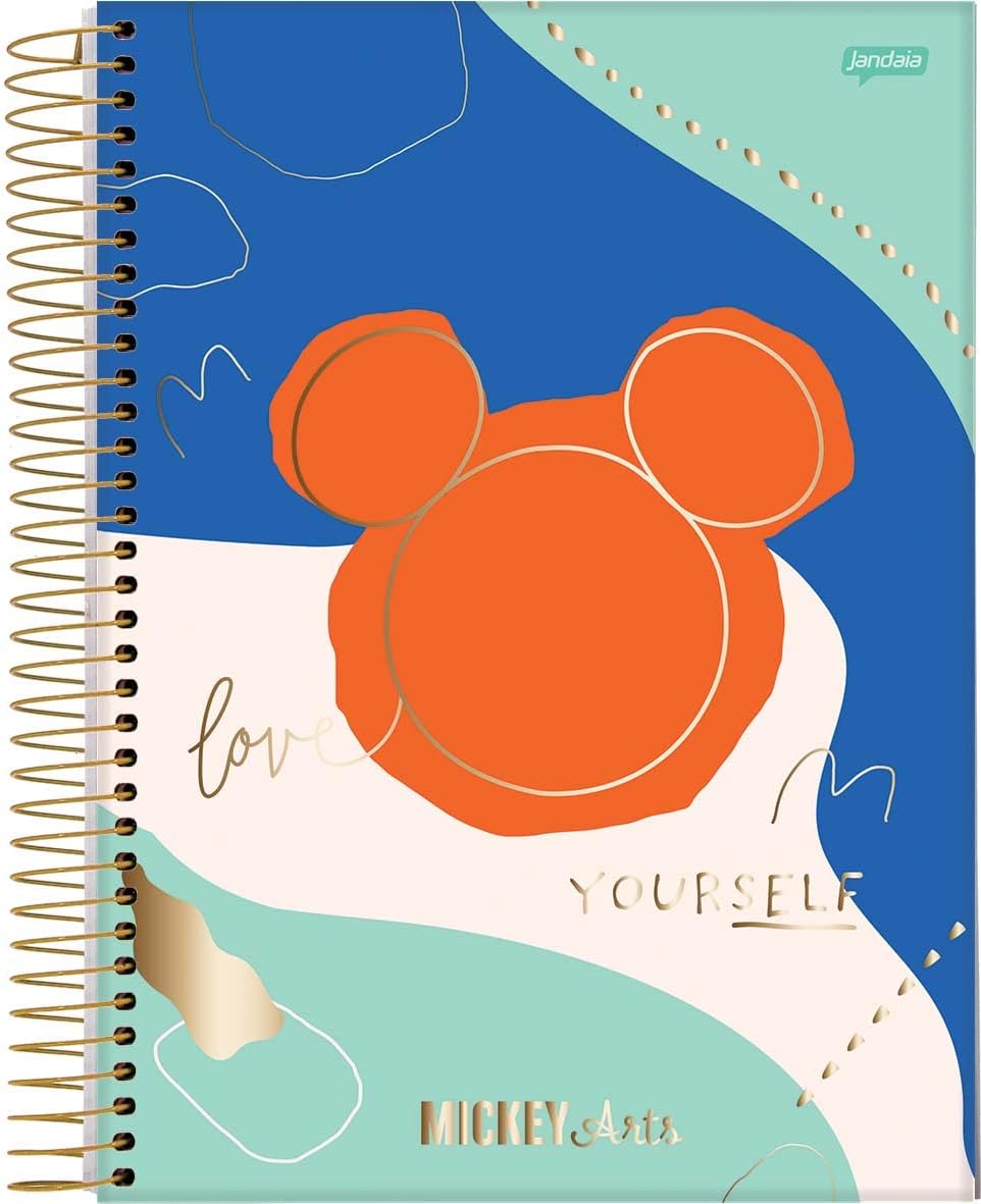 caderno mickey