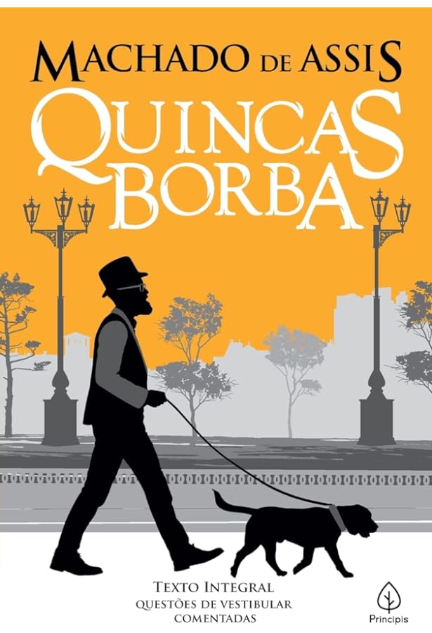 Capa do livro "Quincas Borba"