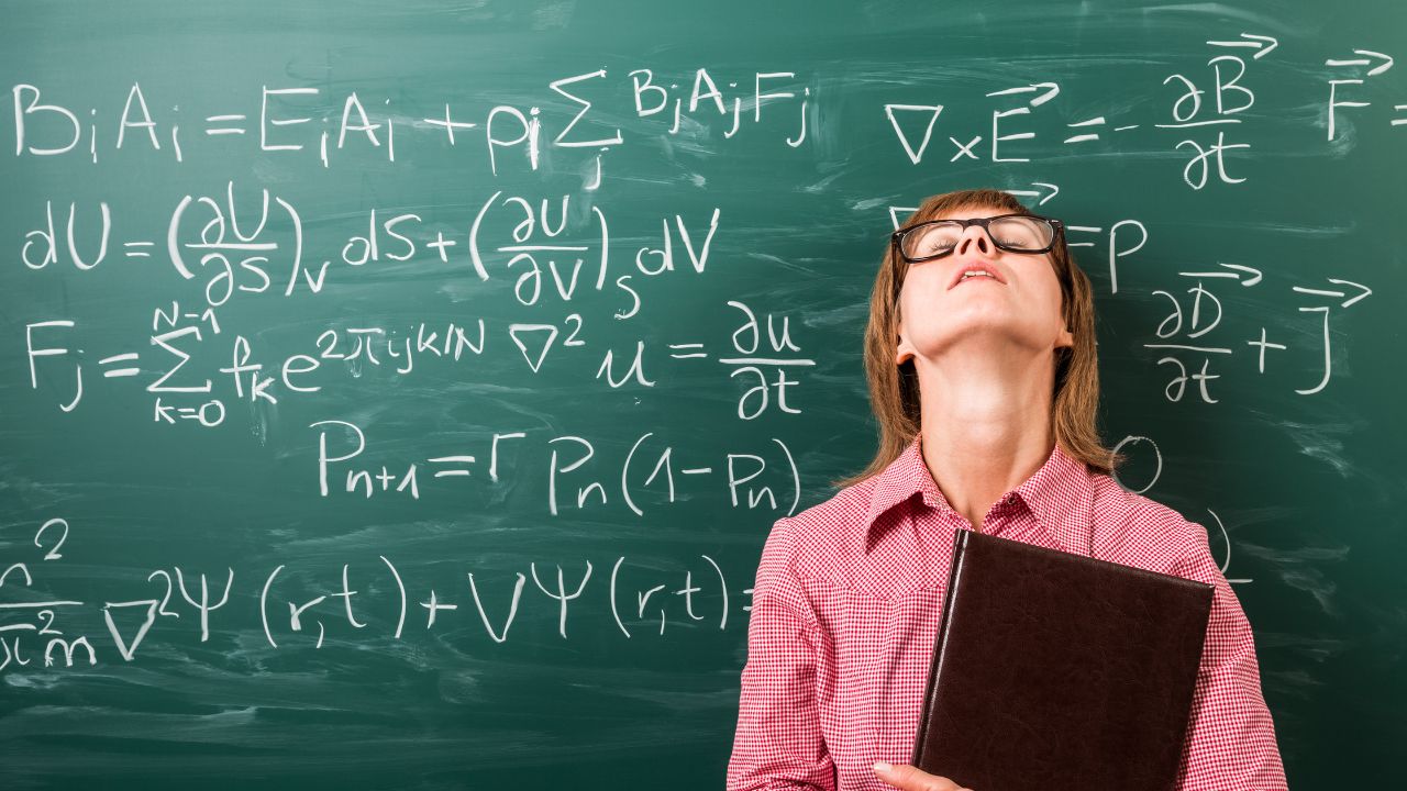 estudante cansada