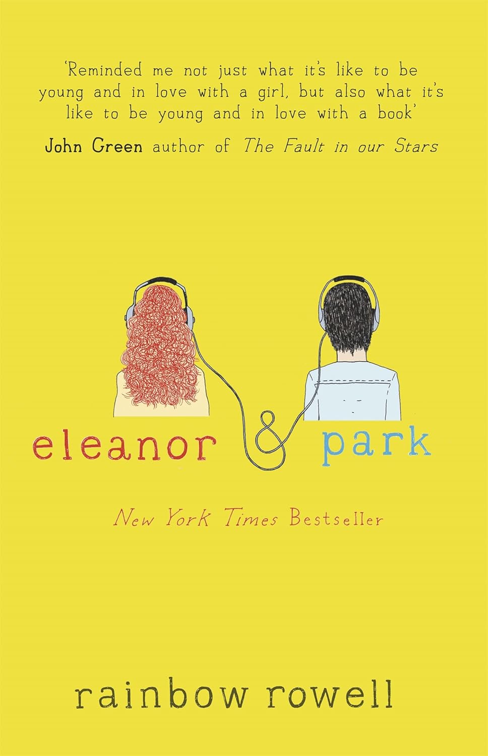 Capa do livro "Eleanor and Park"