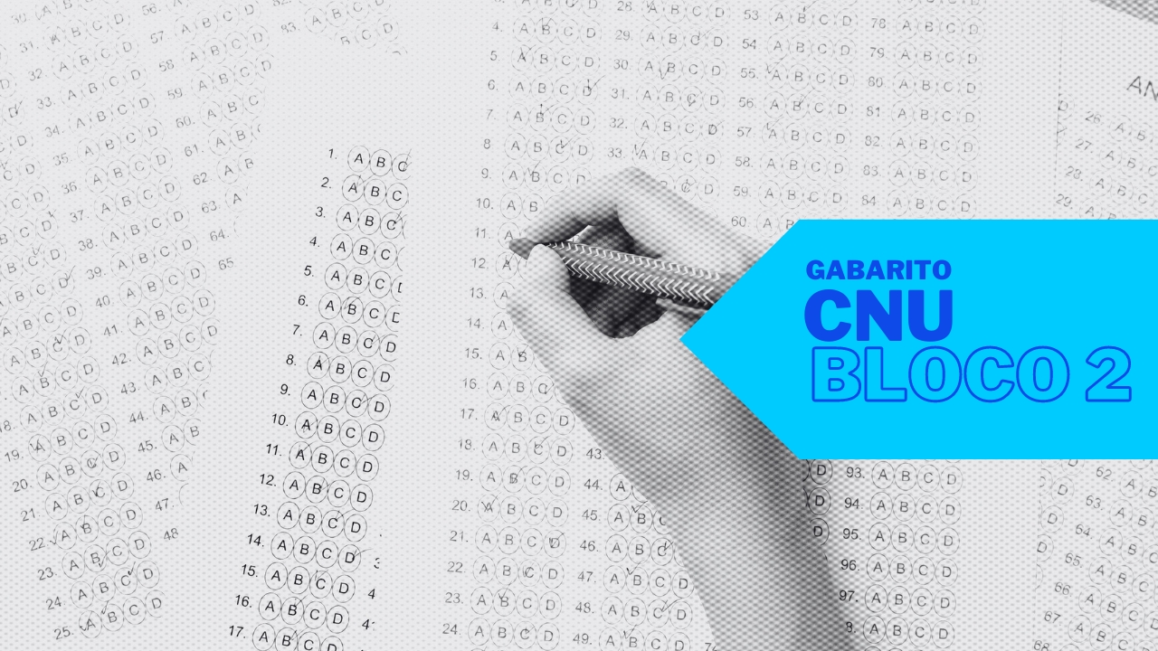 Gabarito CNU 2025 bloco 2: veja as respostas oficiais