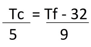 formula celsius fahrenheit