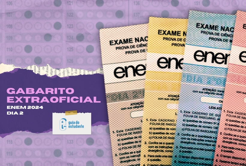Gabarito Enem 2024 segundo dia: veja correção extraoficial