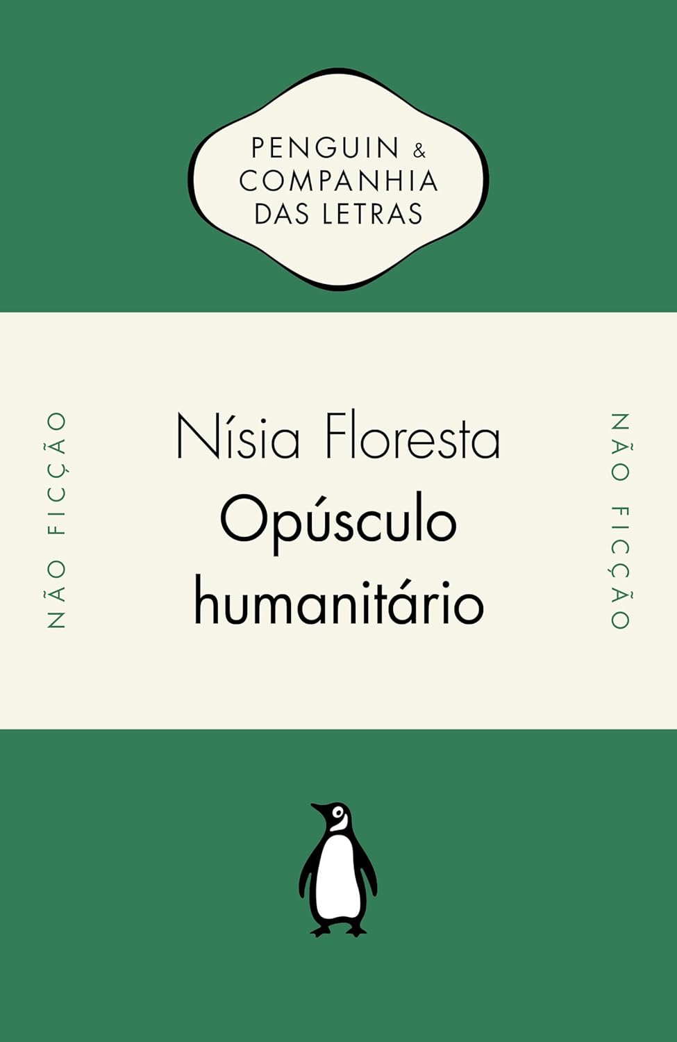 Capa do livro "Opúsculo humanitário", de Nísia Teixeira