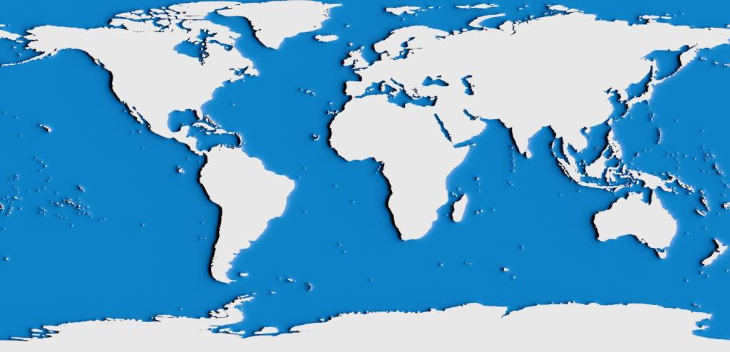 Quantos continentes existem no planeta Terra? Depende para quem você pergunta