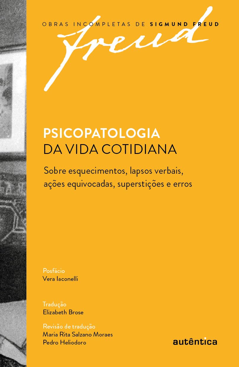 Capa do livro "Psicopatologia da vida cotidiana"