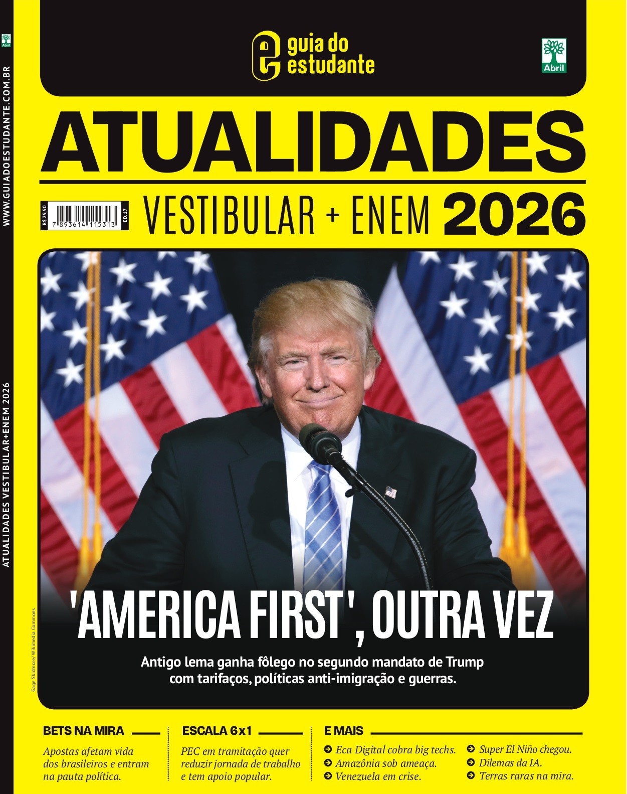 Capa da revista de Edição da Semana
