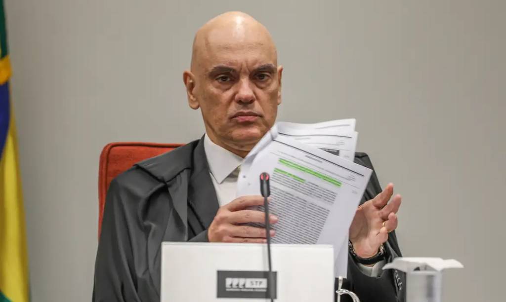 O ministro Alexandre de Moraes
