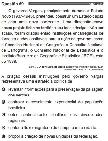questao era vargas enem