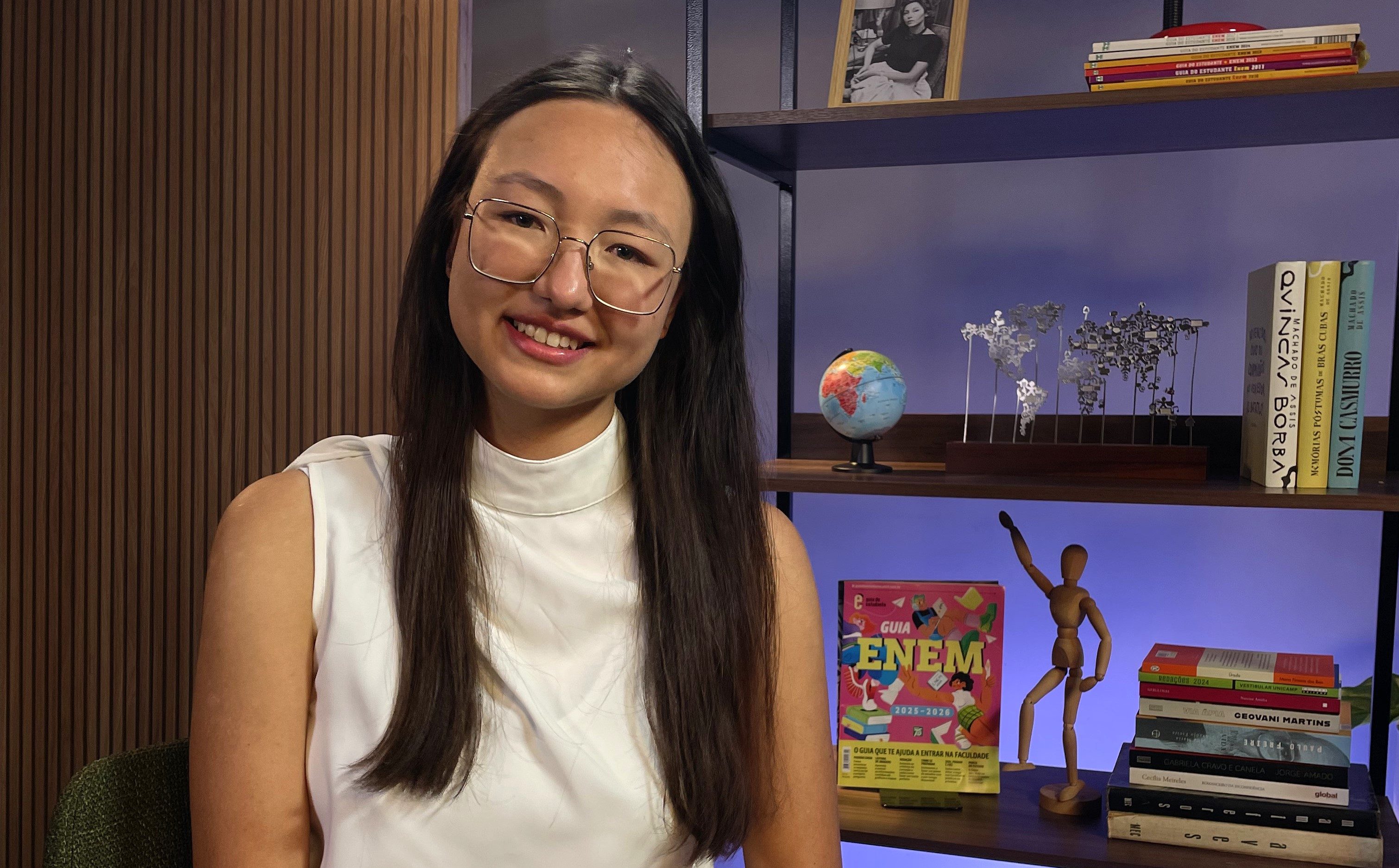 Sabrina Ayumi nota mil no enem