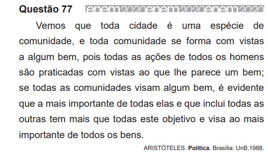 enem 2020 filosofia