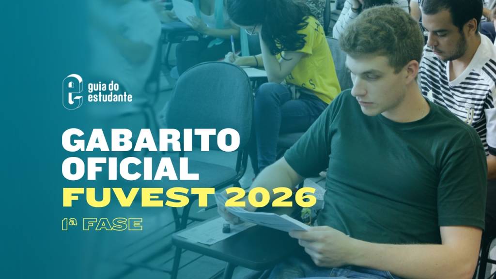 Gabarito Fuvest 2026: veja as respostas oficiais da primeira fase