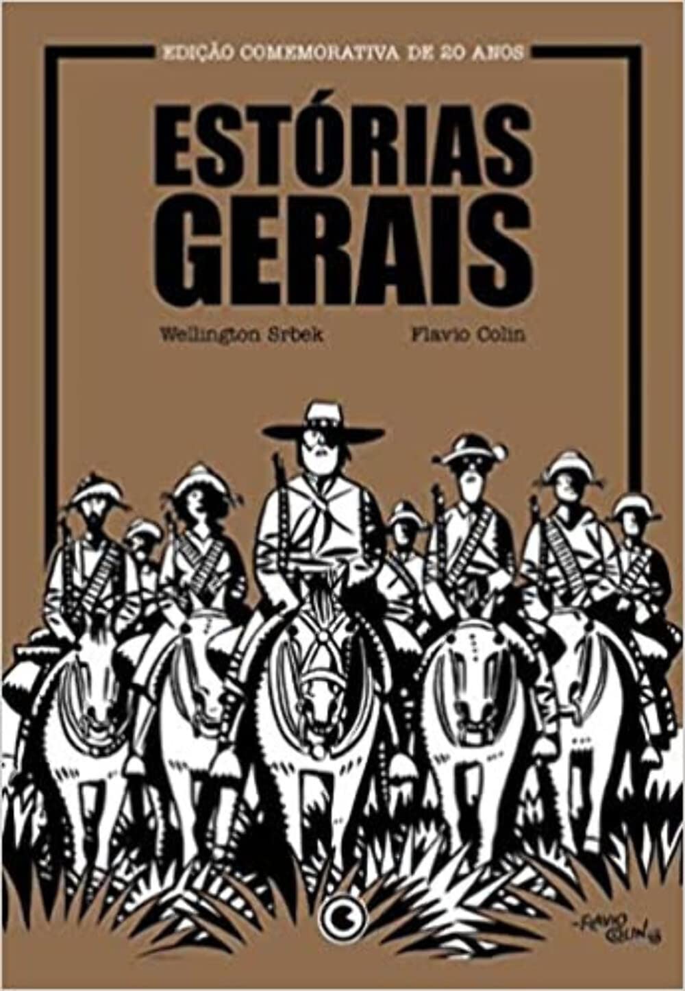 Capa da HQ "Est&oacute;rias Gerais", de Wellington Srbek e Flavio Colin