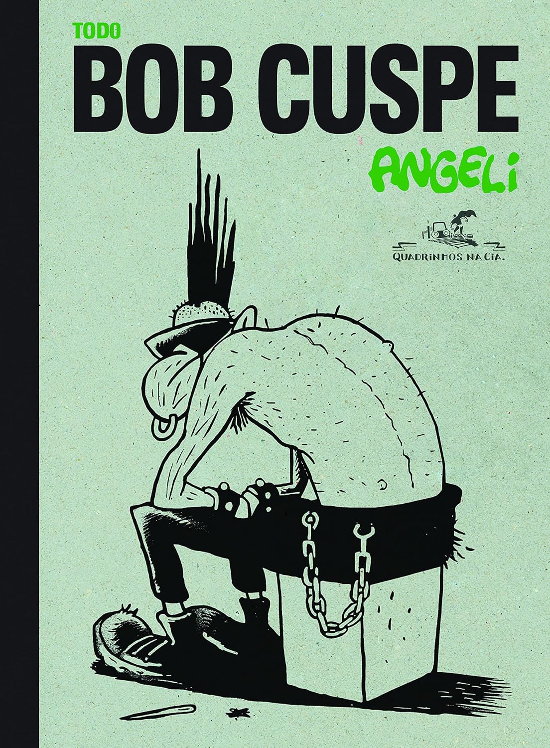 Capa da HQ "Todo Bob Cuspe", de Angeli