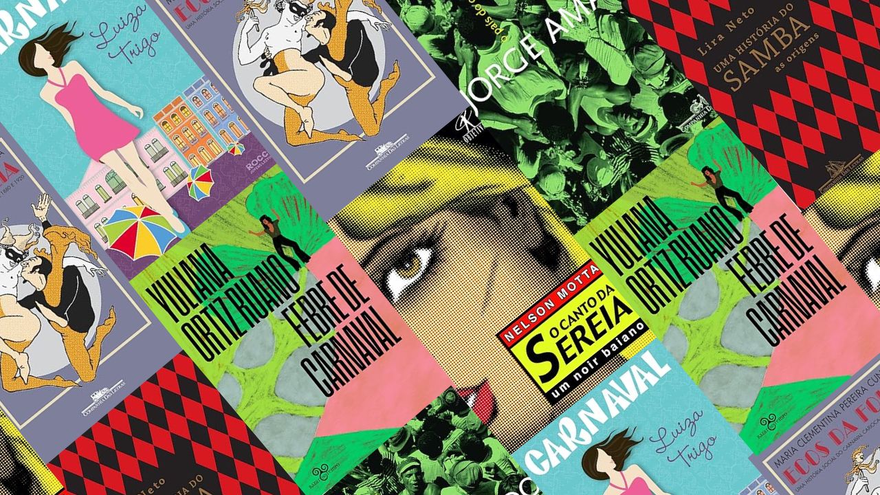 6 livros que tratam do Carnaval