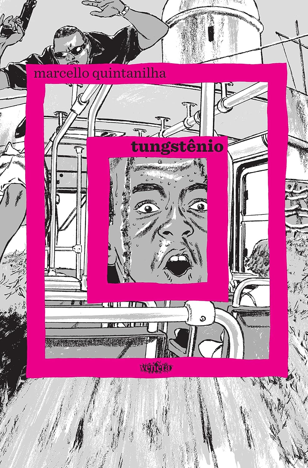 Capa da HQ "Tungst&ecirc;nio", de Marcello Quintanilha